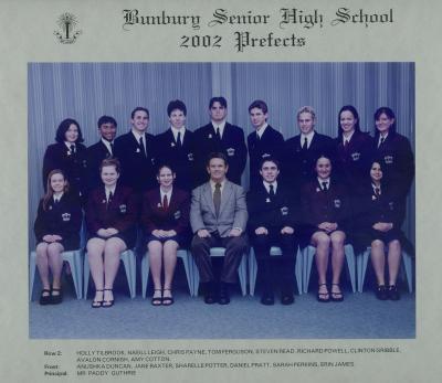 BSHS Prefects 2002