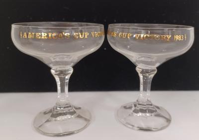 Americas Cup glasses