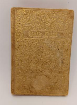 Miniature book - "Gold Dust"