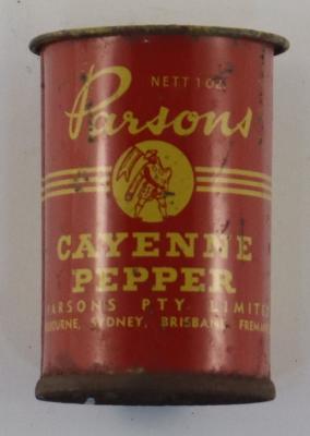 Tin of Parsons Cayenne Pepper