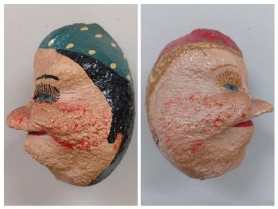 Humpback Whale - ear drums (ornamental)