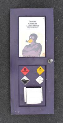 HMAS Perth II 'Double Bottoms Laboratory' Purple Door