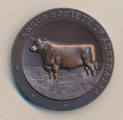 Description Angus Society of Australia Medal