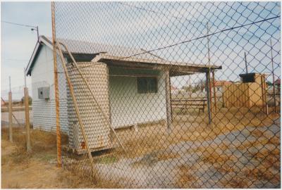Side view of Railway's Tennis Club