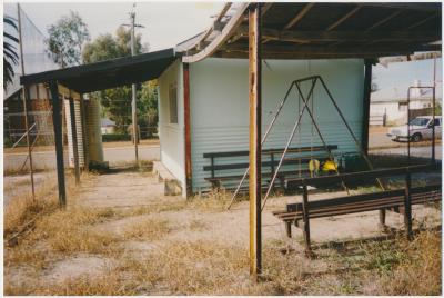 Back view of Railway's Tennis Club