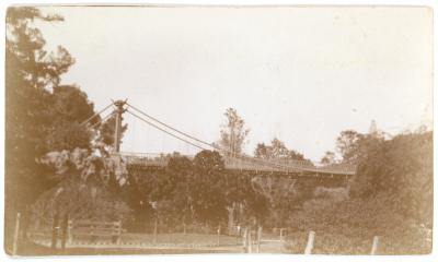 First World War Photograph of the Eiffel Suspension Bridge Giza Zoo, Cairo