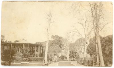 First World War Photograph Showing a Pavilion in the Giza Zoo Gardens, Cairo