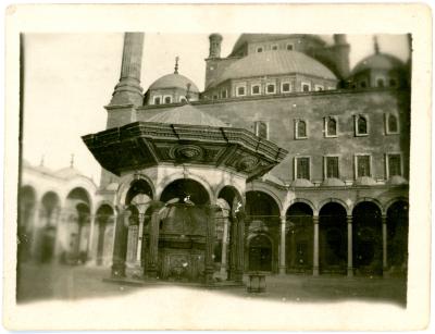 First World War Black and White Photograph of Mohammed Ali Mosque Cairo