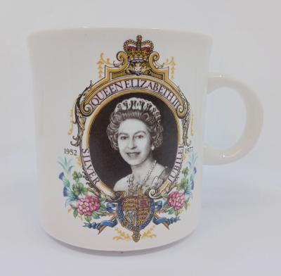 Souvenir - Queen Elizabeth II Silver Jubilee 1977 mug