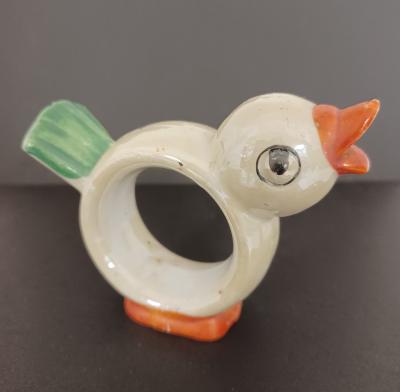 Novelty Porcelain Serviette Ring - Bird