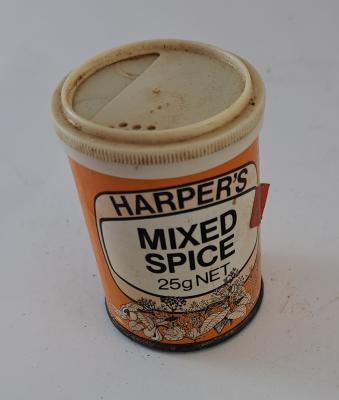 24.86 Harpers mixed spice container