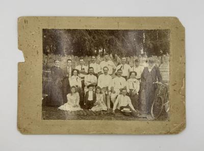 Possum Rug & Gibbs Family Photograph