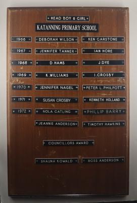 Katanning Primary School Honour Board