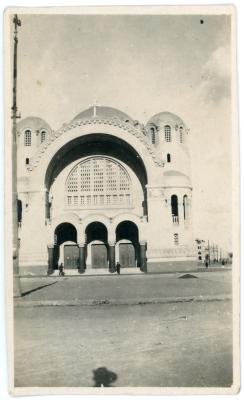First World War Black and White Photograph of Our Lady of Heliopolis Co-Cathedral, Cairo