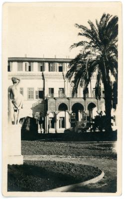 First World War Black and White Photograph of the Ghezireh Palace, Cairo
