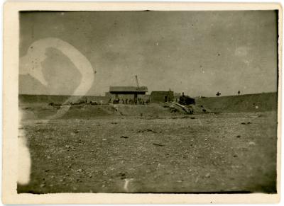 First World War Black and White Photograph of Beersheba 