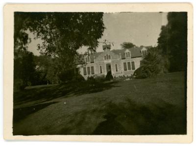 First World War Black and White Photograph of the Museum of Models Barrage Gardens Cairo