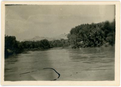 First World War Black and White Photograph of The River Jordan