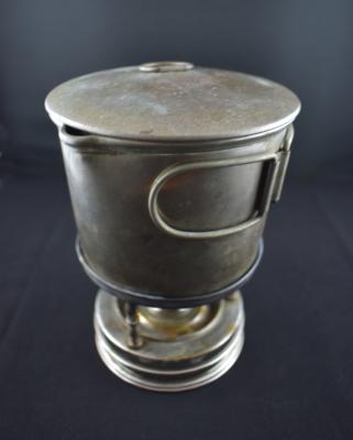 First World War Officer’s Metal Fuel Stove as used by Captain (later Major) Maurice Buchan JOHNSON