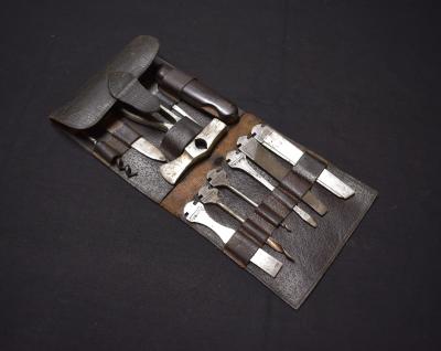 First World War German ‘Bonsa’ Folding Telegraphist Tool Kit belonging to Captain (later Major) Maurice Buchan JOHNSON