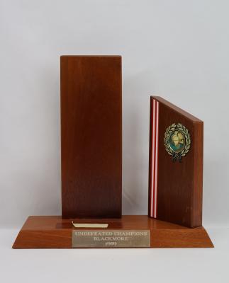 Trophy, Undefeated Champions Blackmore 1989