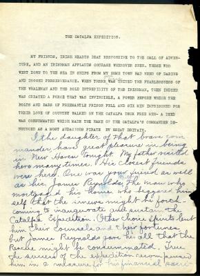 Printed Manuscript with Handwritten Annotations  