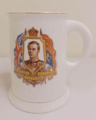 Souvenir - King Edward VIII Coronation 1937 tankard