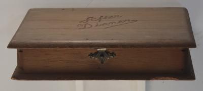 Front view of Wooden Box
