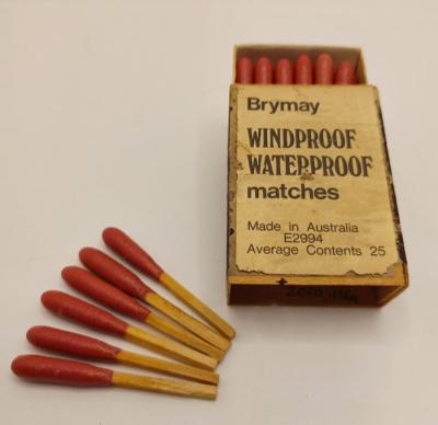 Matchbox - Brymay Windproof Matches 