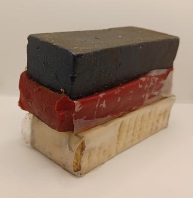 Slabs of cheesewax