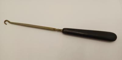 Black ebony button hook