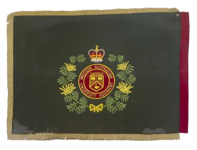 Western Australian University Regiment - Regimental Colour - 1958 Presentation