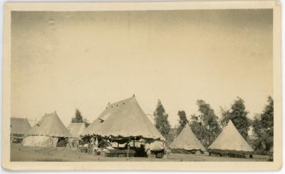 First World War Black and White Photograph of an Australian Military Camp