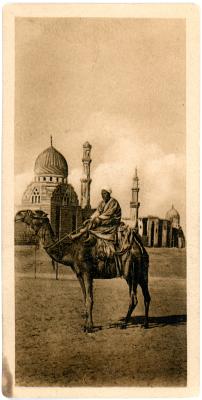 First World War Black and White Postcard of the Tomb of Khalifs Cairo