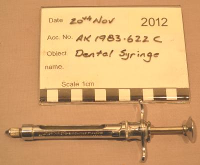 SYRINGE, DENTAL
