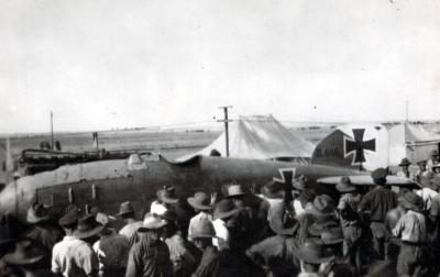 World War 1, South West Asia, Gaza / Palestine, Deir El Belah, 1 Squadron Australian, Flying Corps, STEWART, 1917