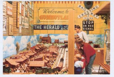 Gumnutland Model Train - Postcard