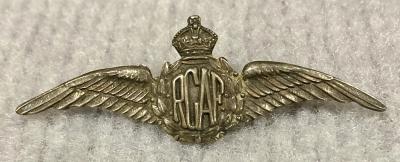 Royal Canadian Air Force sterling silver sweetheart brooch - 2