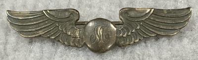 United States Army Air Force sterling silver Air Crew badge