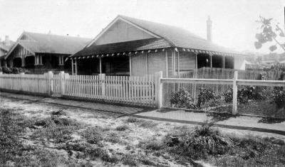 Exterior of Curtin Family Home, Cottesloe, circa 1927.