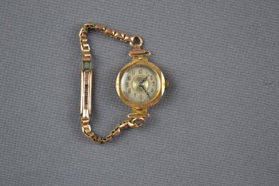 WATCH, GOLD - LADIES