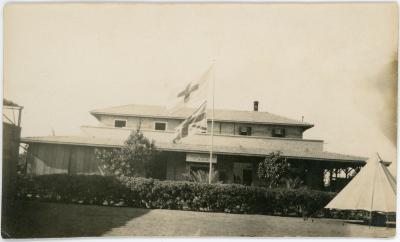 First World War Black and White Photograph of the No. 3 Auxiliary Convalescent Hospital, Cairo