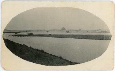 First World War Photograph of the Step Pyramid of Djoser at Saqqara