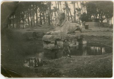 First World War Photograph of 'The Sphinx of Memphis'