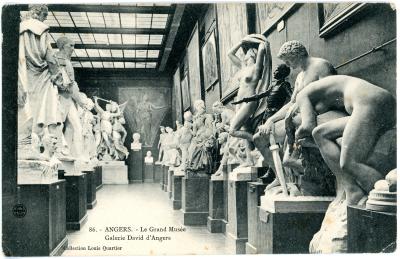 First World War Postcard ‘Le Grand Musee’ sent from Pte. Edward Charles MOUCHEMORE, 6351