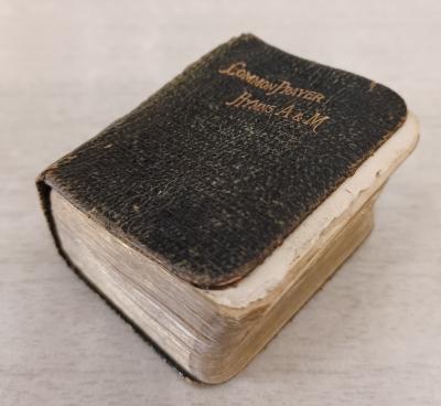 Miniature Book - "Common Prayer - Hymns A&M" owned by CJ Prinsep