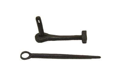 BLACKSMITH MADE TOOLS, UNIDENTIFIED X 2