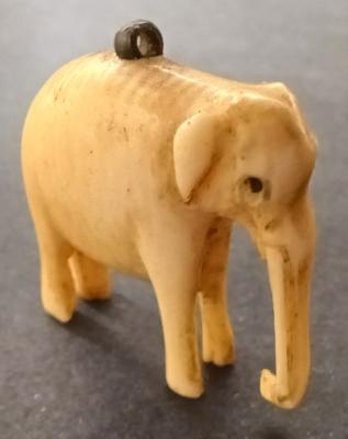 Miniature Ivory Elephant