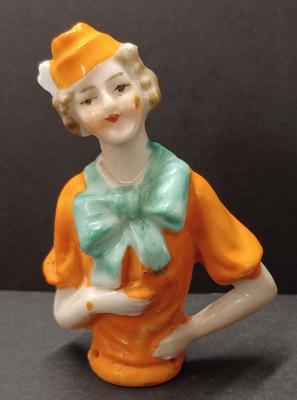 Novelty "Half Doll" Crumb Brush