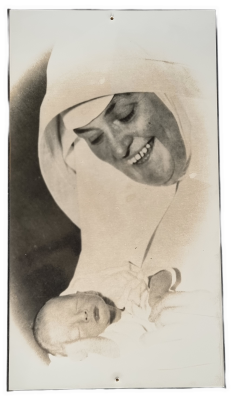 Large Black and White portrait of Bridget Jane (Sister Gertrude) Willoughby RSM